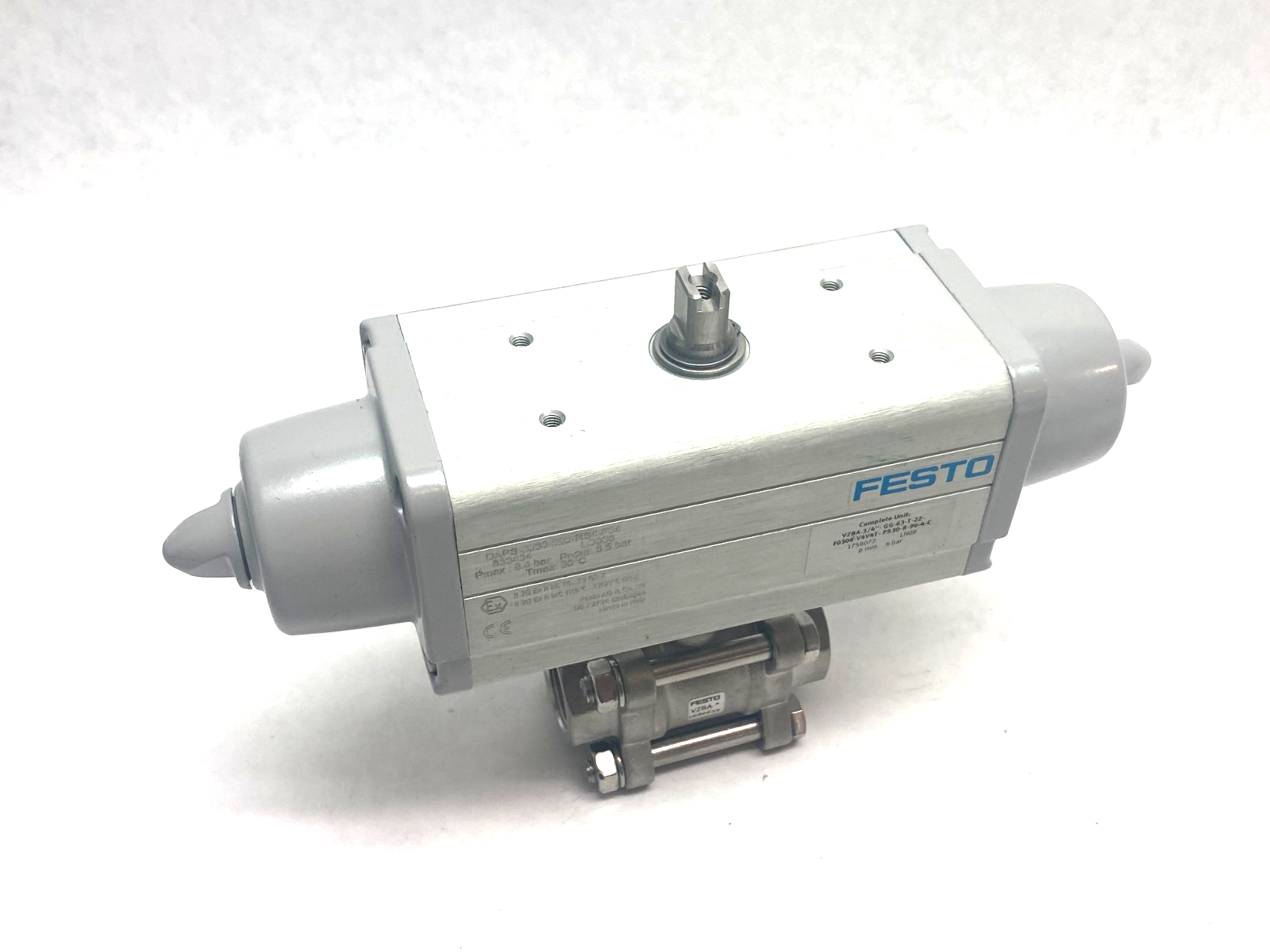 Festo VZBA-3/4"-GG-63-T-22-F0304-V4V4T-PS30-R-90-4-C Pneumatic Actuator 1758072 - Maverick Industrial Sales
