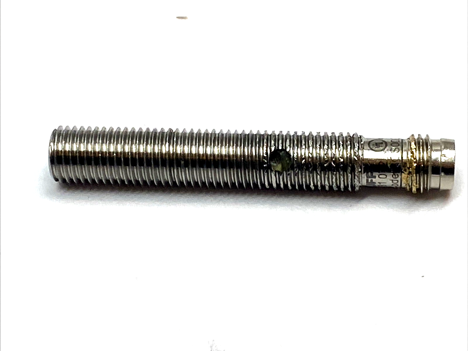 BCS002A | Balluff M8 Capacitive Proximity Sensor M08T4E2-PSM15C-S49G MISSING NUTS - Used - Maverick Industrial Sales