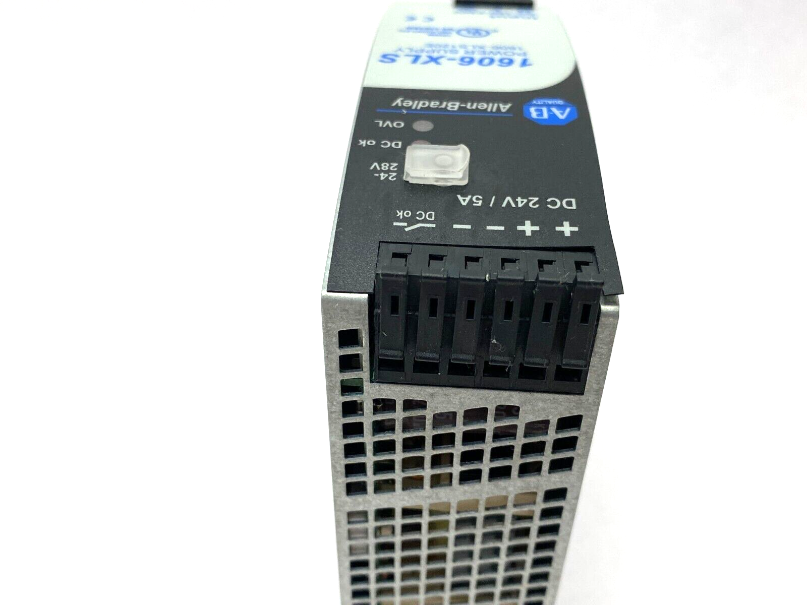 Allen Bradley 1606-XLS120E Ser. A Single Phase Power Supply 24VDC 5A - Maverick Industrial Sales