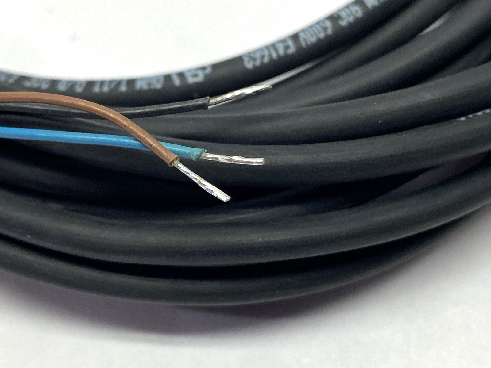 Turck PKG 3M-6/S90/S101 Single-Ended M8 3-Pin Female Cordset U2515-99 CUT TO 15' - Maverick Industrial Sales
