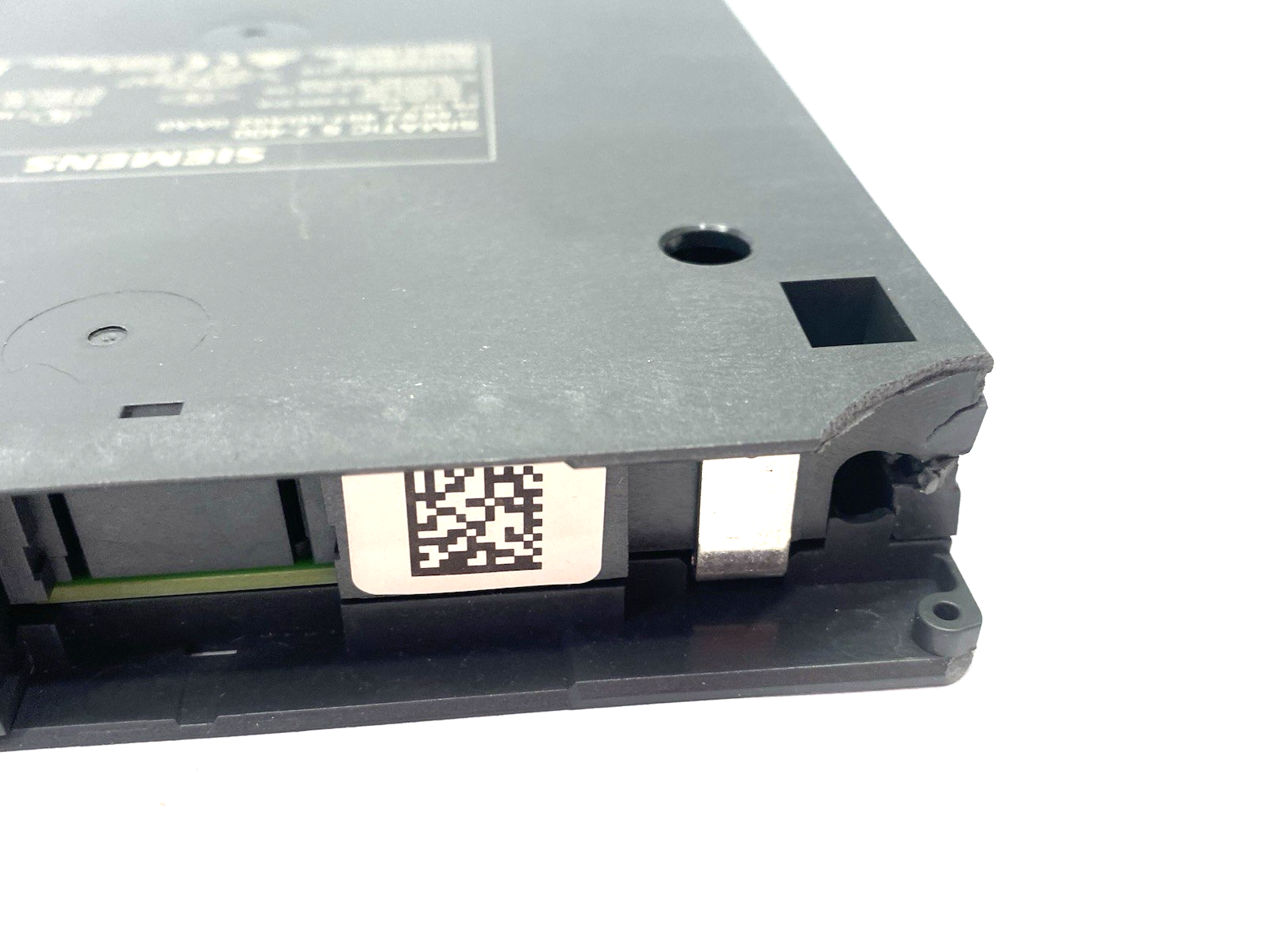 Siemens 6ES7407-0DA02-0AA0 SIMATIC S7-400 SV Power Supply Module BROKEN CORNER - Maverick Industrial Sales