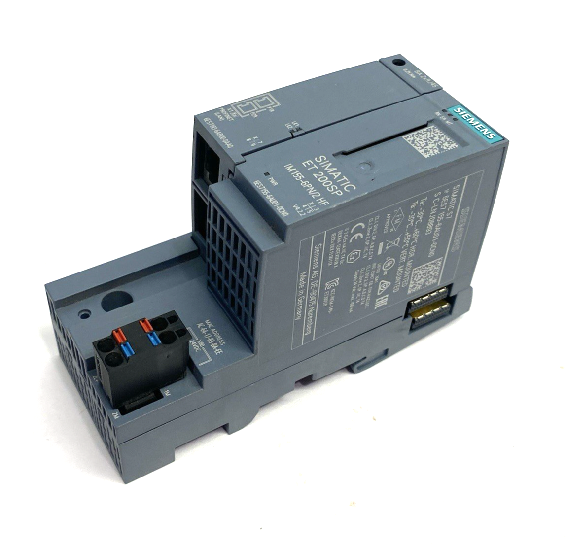 6ES7155-6AU01-0CN0 | Siemens SIMATIC ET 200SP 2-Port Interface Module IM 155-6PN/2 - Used - Maverick Industrial Sales