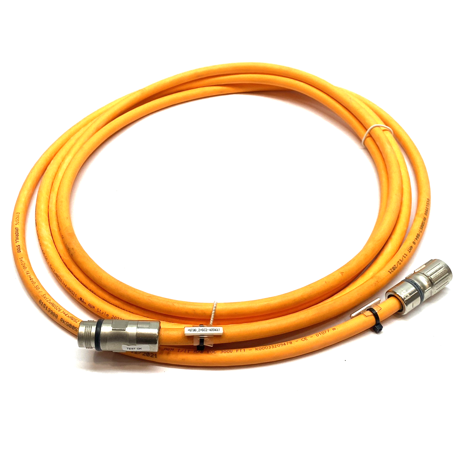 Bosch Rexroth RKG0057/004,0 Servo Encoder Power Cable - Maverick Industrial Sales