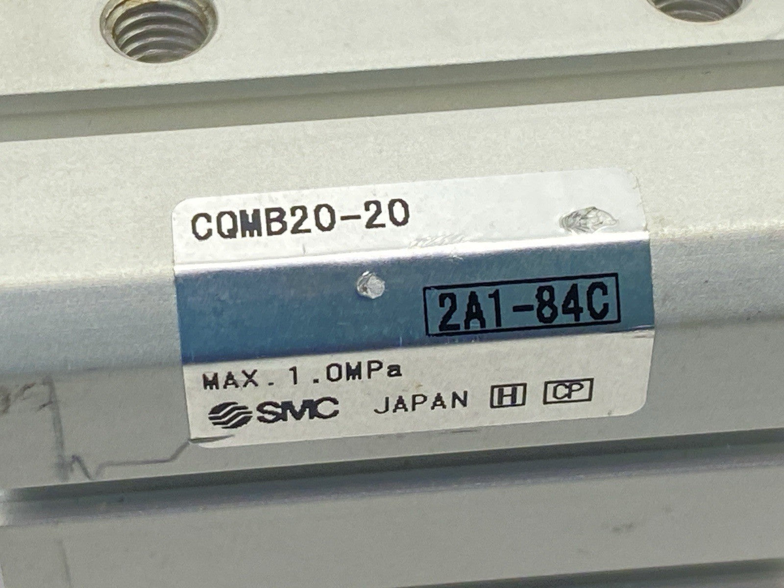 SMC CQMB20-20 Compact Pneumatic Cylinder 20mm Bore 20mm Stroke - Maverick Industrial Sales