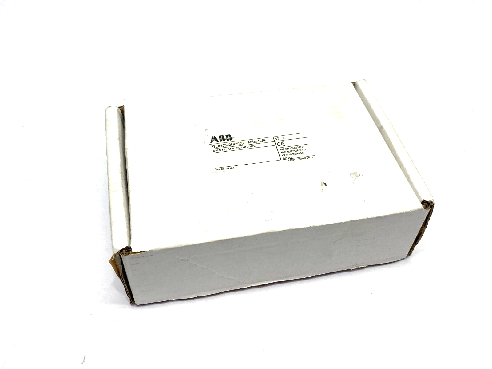 ABB 2TLA858006R3000 Jokab Safety Interlock Switch MKey10RF Sol NPT RFID 24V - Maverick Industrial Sales