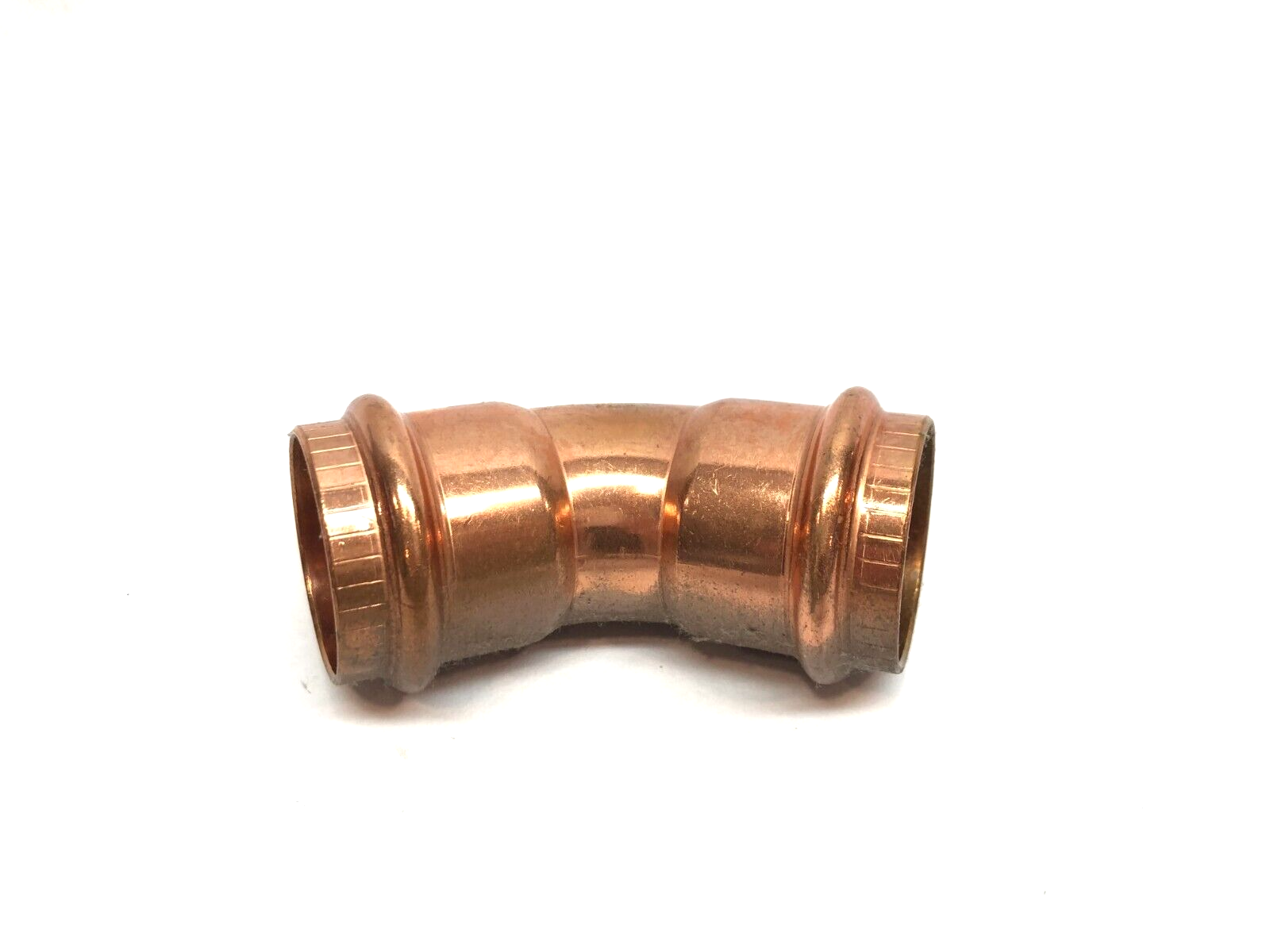 Viega 77036 ProPress Elbow Fitting, 45-Deg, 1-1/2" x 1-1/2", 3AV51 - Maverick Industrial Sales