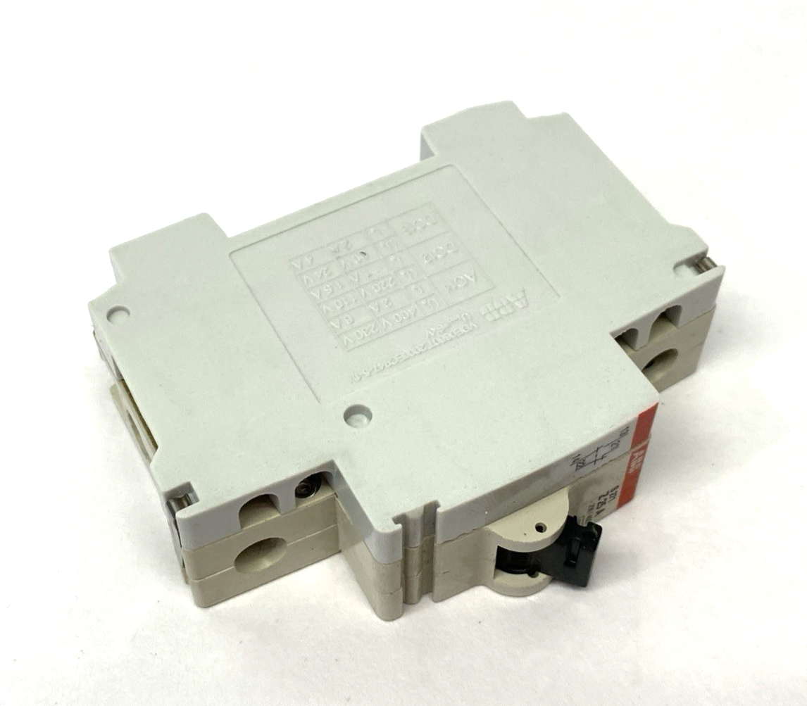 S271 Z 25 A | ABB Miniature Circuit Breaker 1-Pole DIN Rail w/ Auxiliary Contact - Used - Maverick Industrial Sales