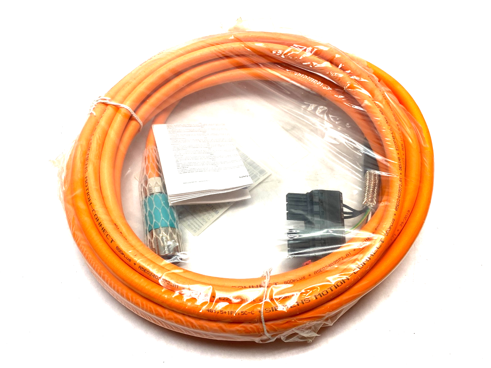 Siemens 6FX8002-5DS06-1BA0 MOTION-CONNECT Power Cable Assembly 10m 800Plus - Maverick Industrial Sales
