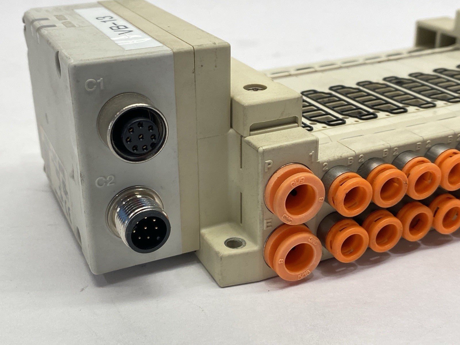 SMC 10-SS5V1-W10S0D-10B-N3 Pneumatic Manifold Assembly 10-Station - Maverick Industrial Sales