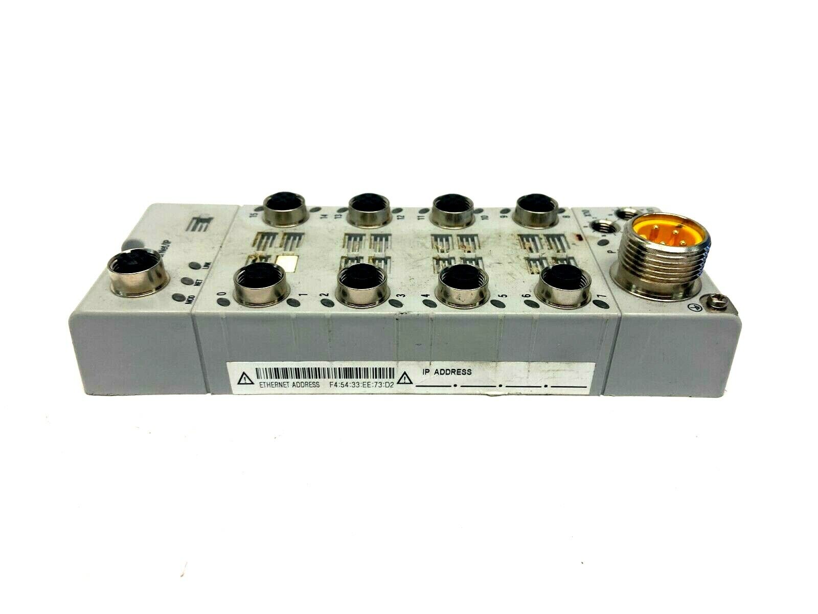 Allen Bradley 1732EIB16M12 Ser A ArmorBlock 16 PT EtherNet/IP Module F/W 1.006 - Maverick Industrial Sales