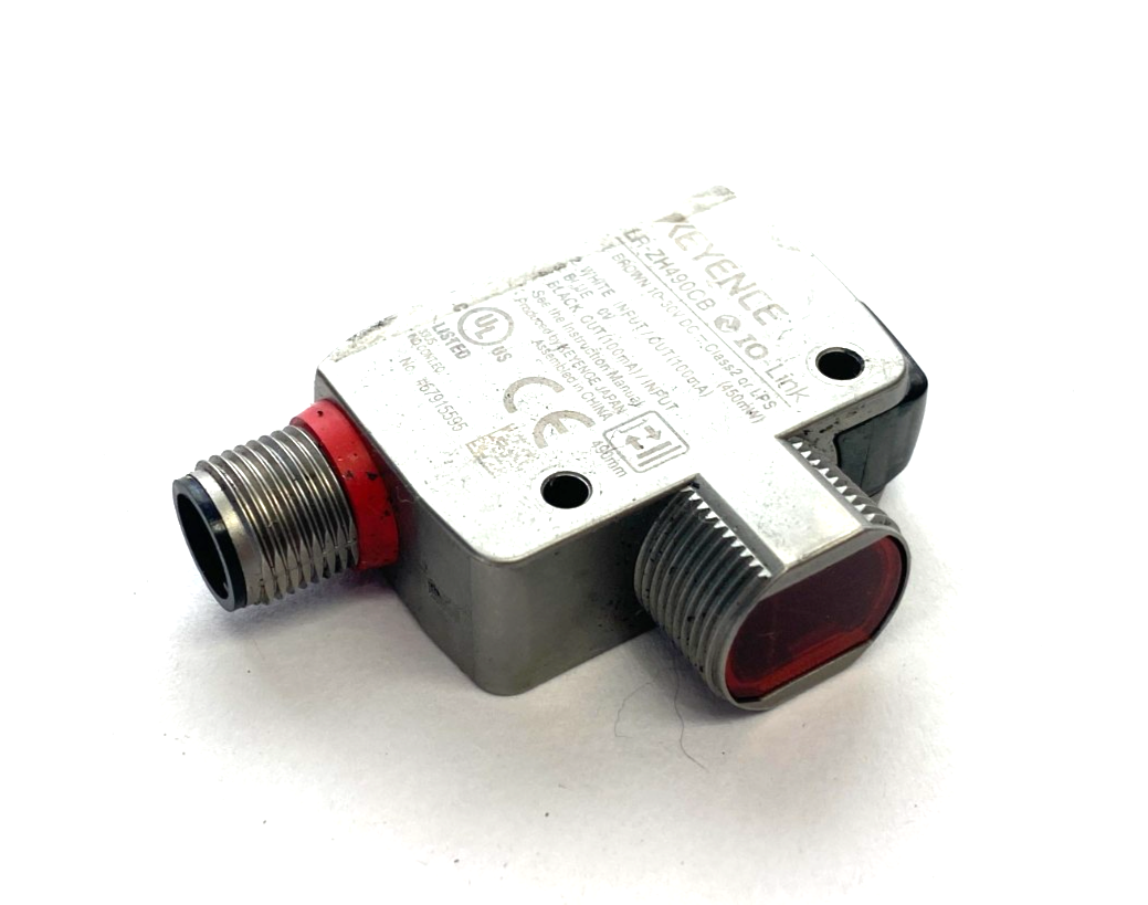 Keyence LR-ZH490CB Self-Contained CMOS Laser Sensor IO-Link - Maverick Industrial Sales