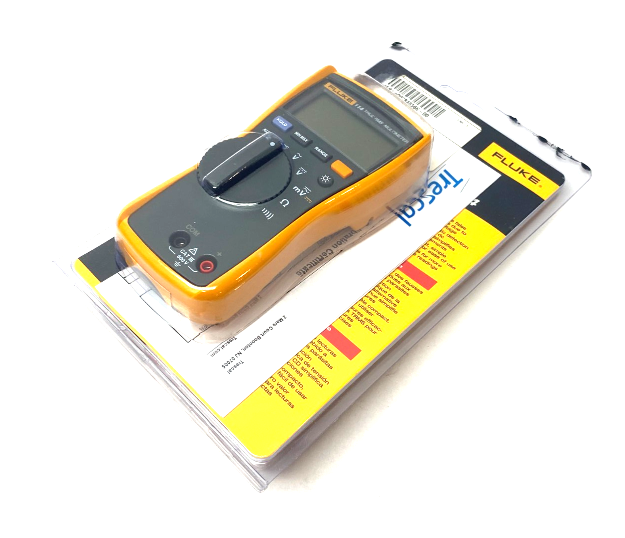 Fluke 114 True-rms Digital Multimeter Kit 2538783 - Maverick Industrial Sales