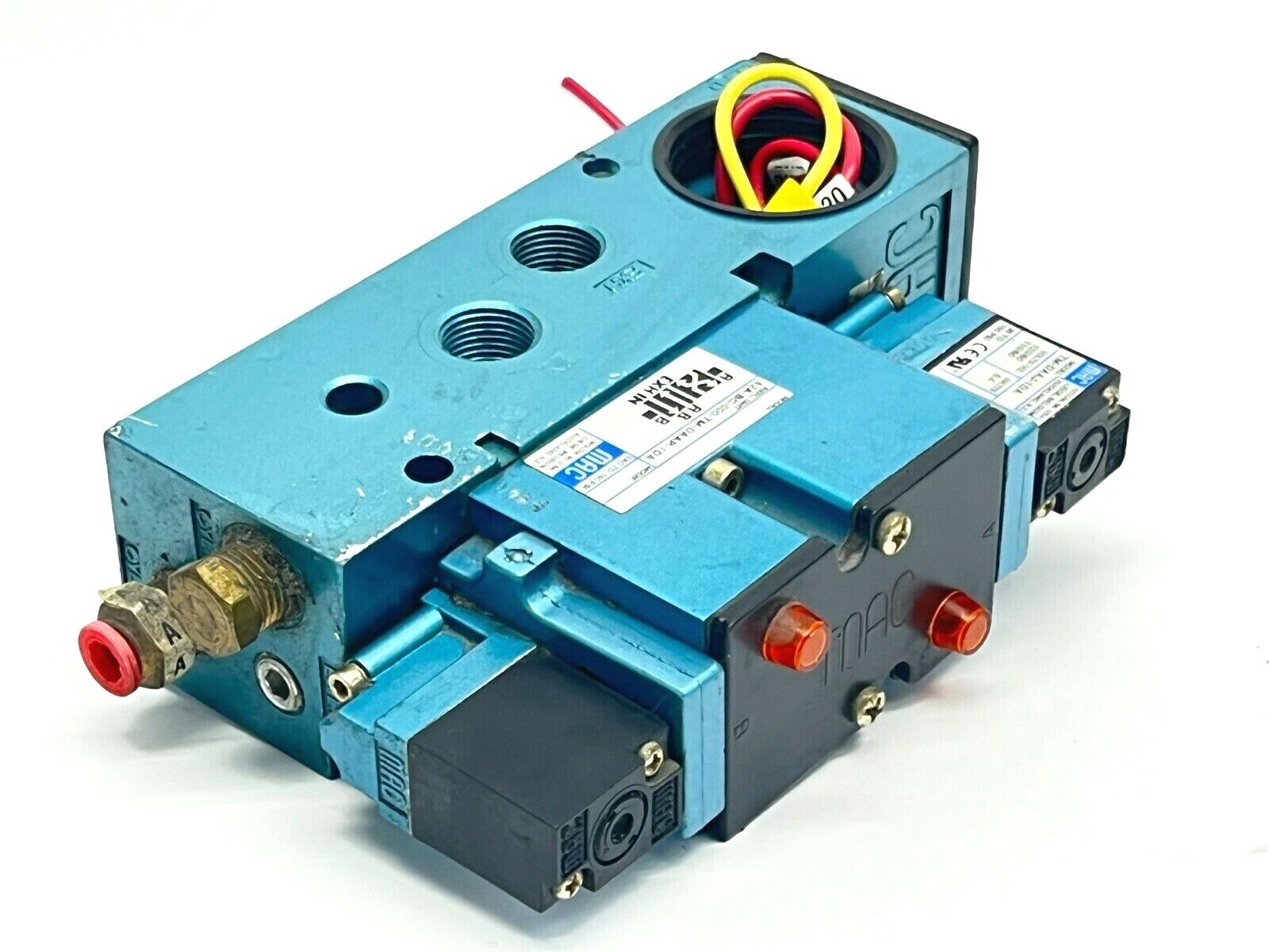 MAC Valves 82A-BC-BKA-TM-DAAP-1DA Solenoid Valve 120V - Maverick Industrial Sales