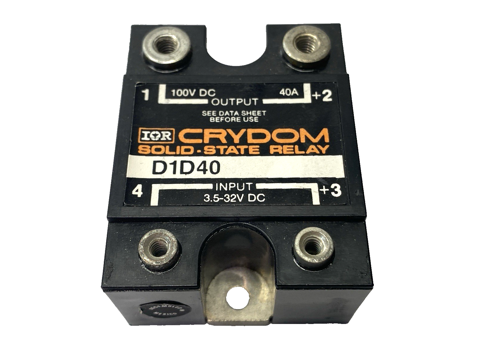 Crydom D1D40 Solid State Relay 40A LOT OF 2 - Maverick Industrial Sales