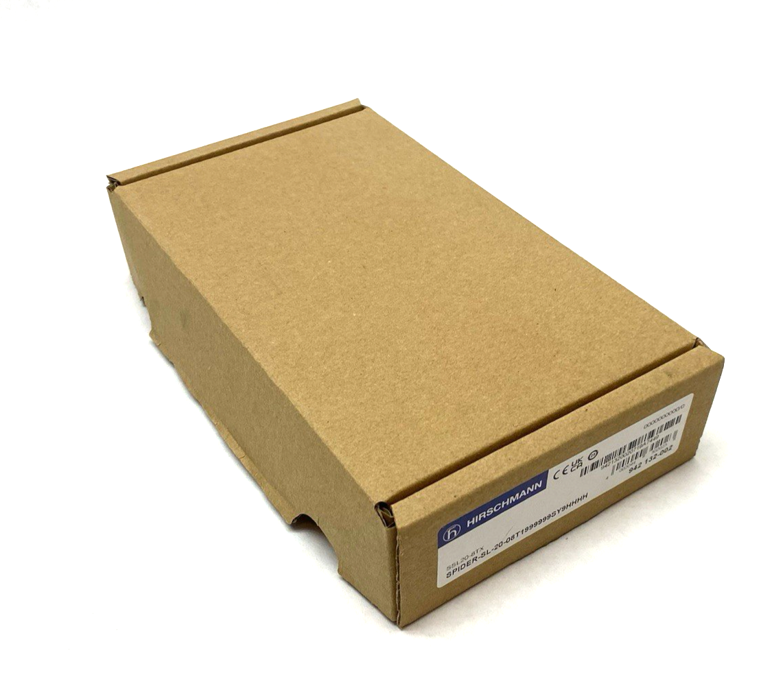 SSL20-8TX | Hirschmann Ethernet Rail Switch SPIDER-SL-20-08T1999999SY9HHHH - New Other - Maverick Industrial Sales