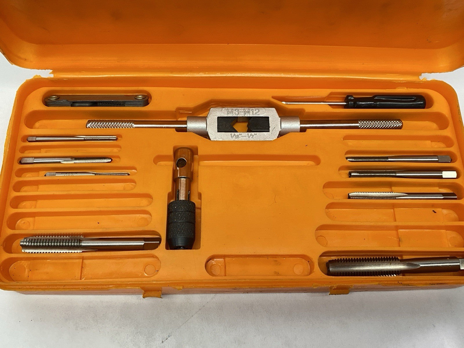 1011-0005 Tap & Die Set 3mm-12mm MISSING PARTS - Maverick Industrial Sales