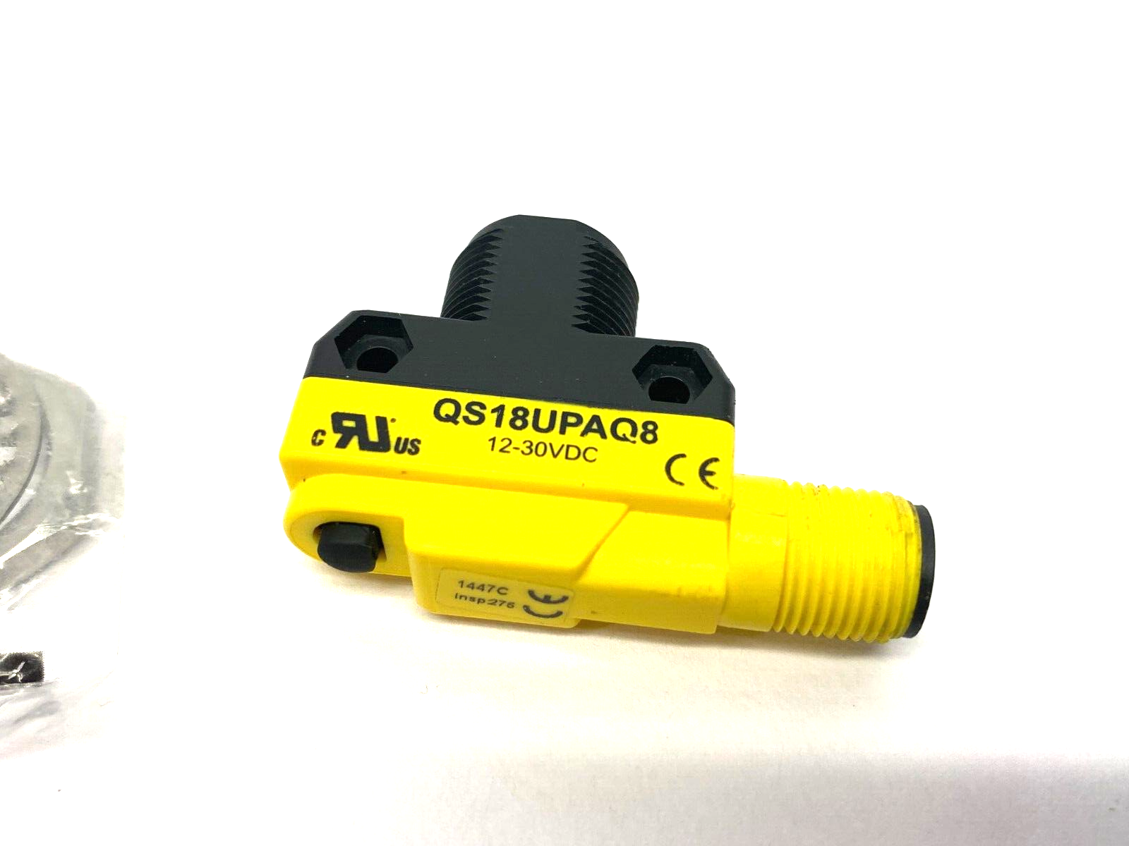 Banner QS18UPAQ8 Compact High Speed Ultrasonic Sensor M12, 4-Pin, 12-30VDC 73156 - Maverick Industrial Sales