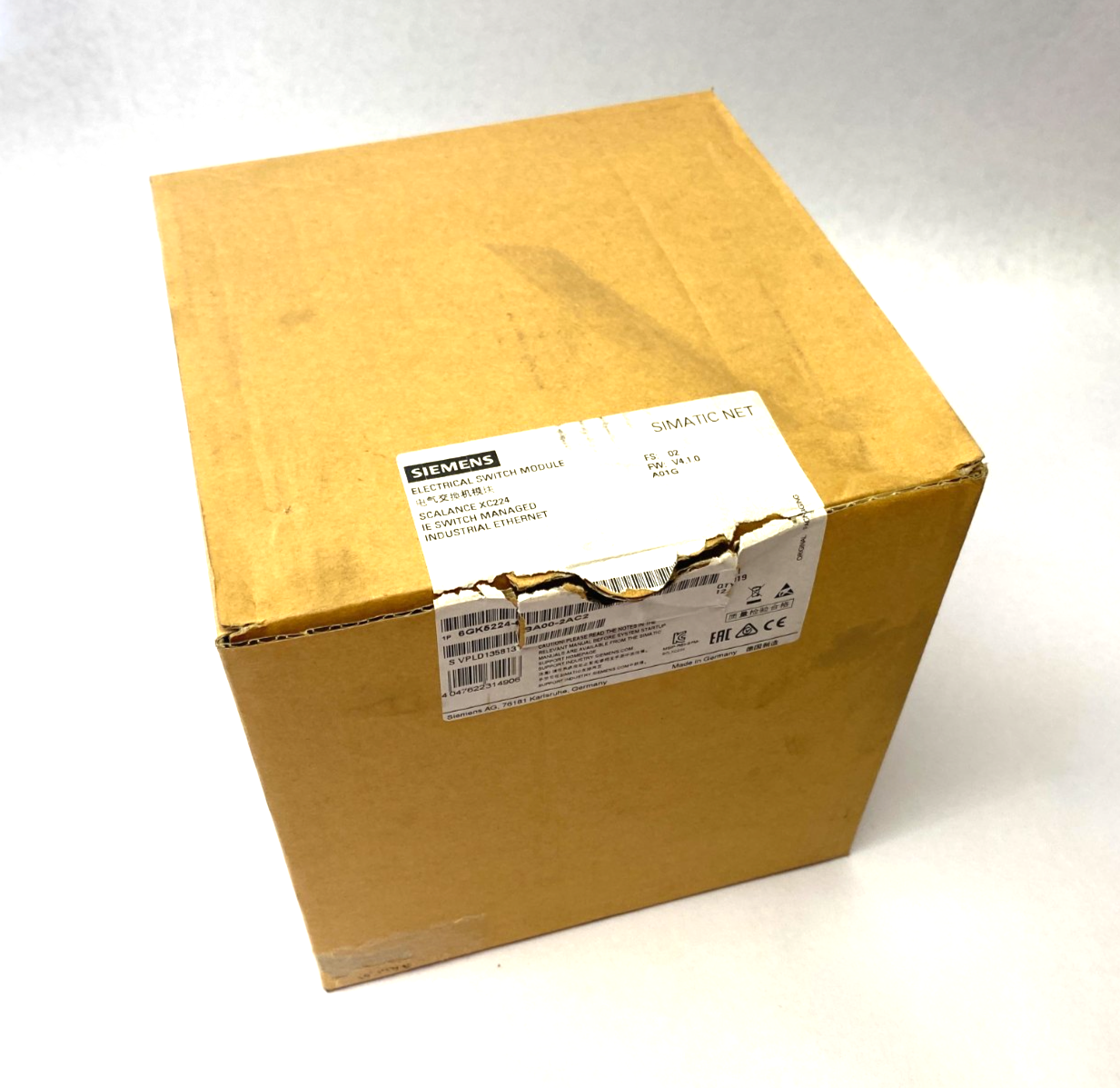 Siemens 6GK5224-0BA00-2AC2 SCALANCE XC224 Manageable Layer 2 IE Ethernet Switch - Maverick Industrial Sales
