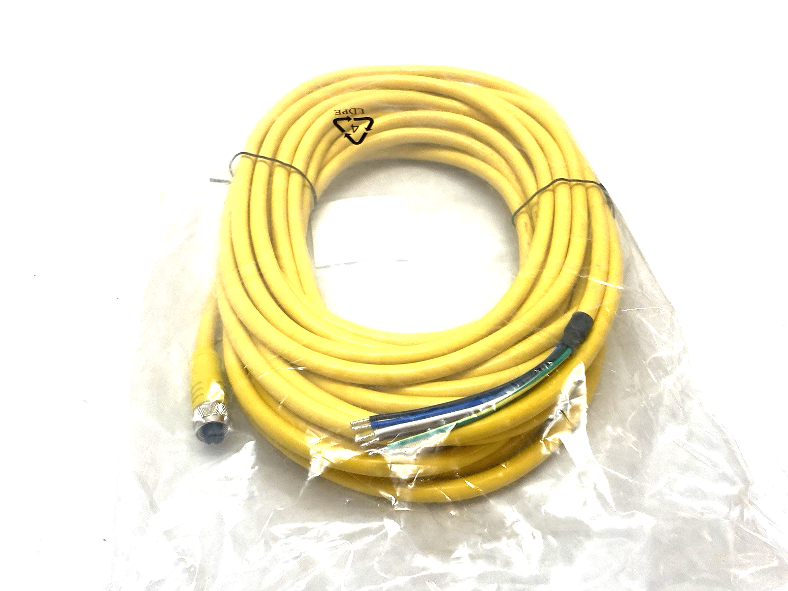 IVSL-5PM12-10 | Cognex External Lighting Connecting Cable M12 5-Pin 185-1090R - New - Maverick Industrial Sales