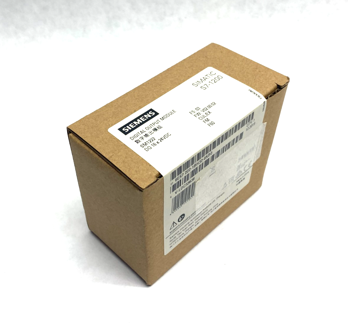 Siemens 6ES7 222-1BH32-0XB0 SIMATIC S7-1200 Digital Output Module SM1222 16x24 - Maverick Industrial Sales