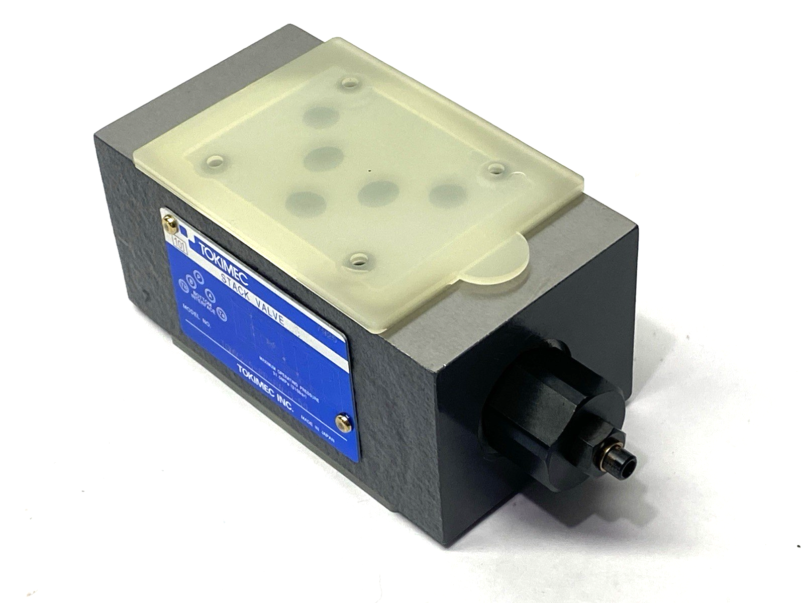 TGMX2-5-PP-FW-G-50 | Tokimec Stack Valve - New – Open box - Maverick Industrial Sales