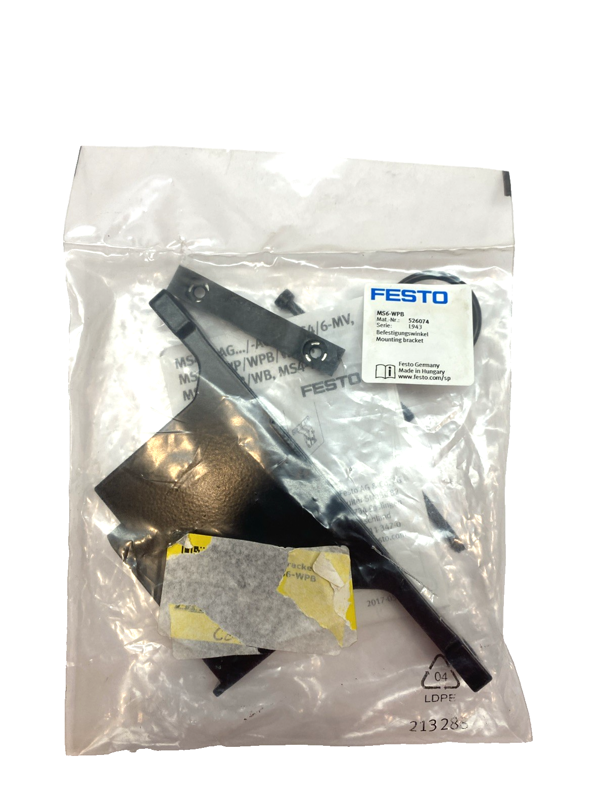 Festo MS6-WPB Mounting Bracket 526074 - Maverick Industrial Sales
