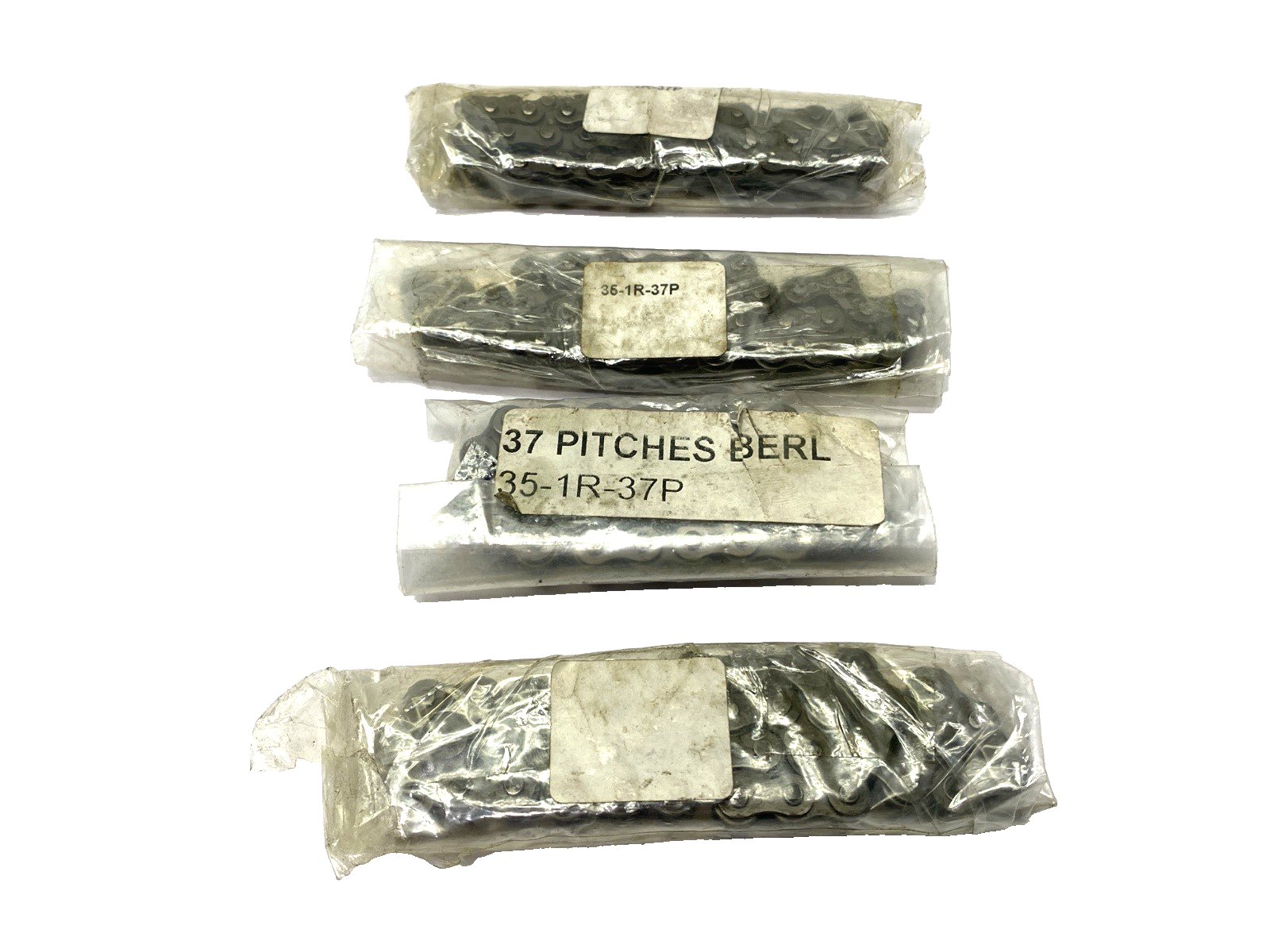 35-1R-37P | Roller Chain 3/8" Pitch LOT OF 4- New - Maverick Industrial Sales