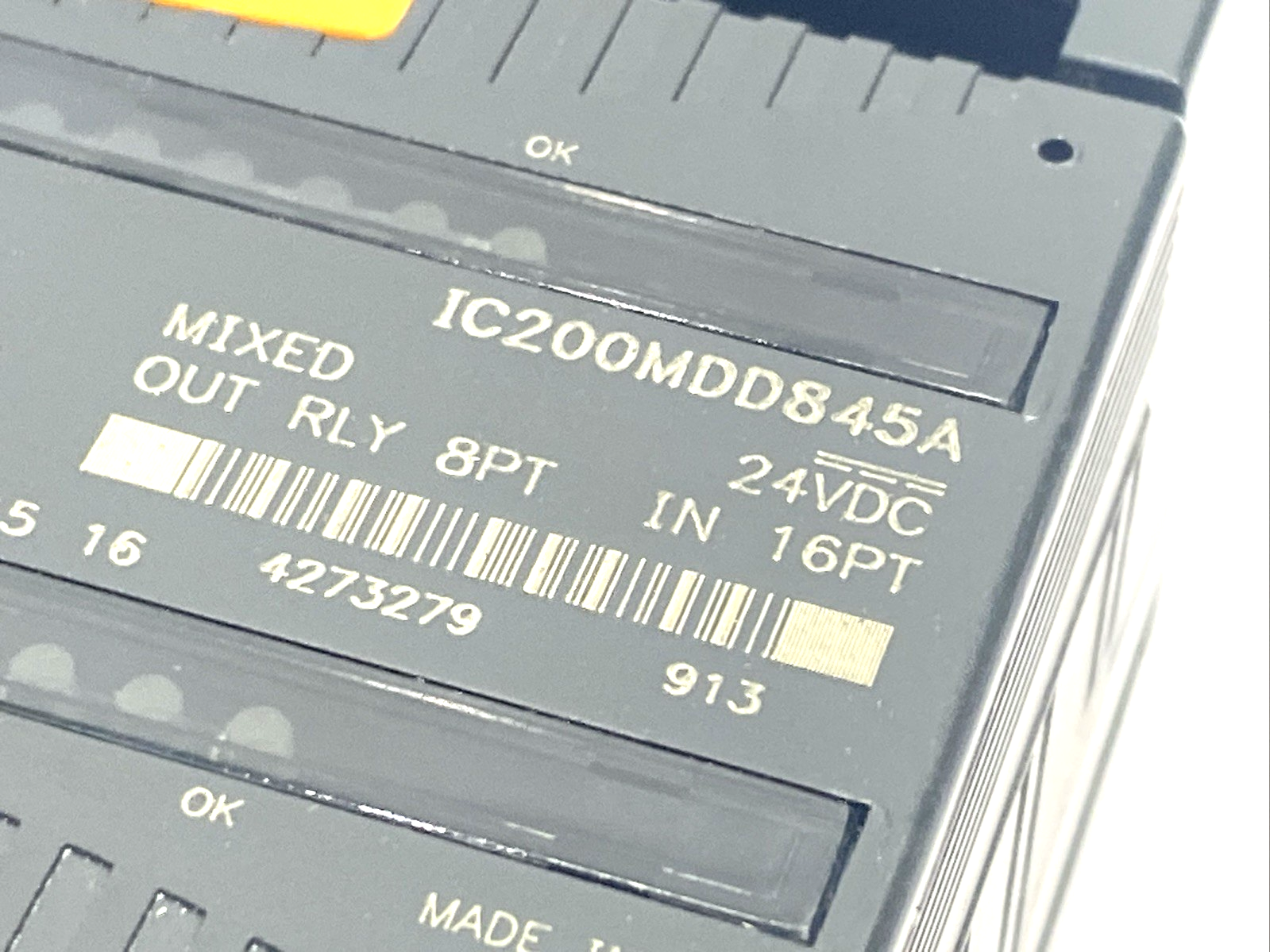 IC200MDD845A | GE Fanuc VersaMax Discrete Mixed I/O Module, 8PT Relay Out, In 16PT - Used - Maverick Industrial Sales