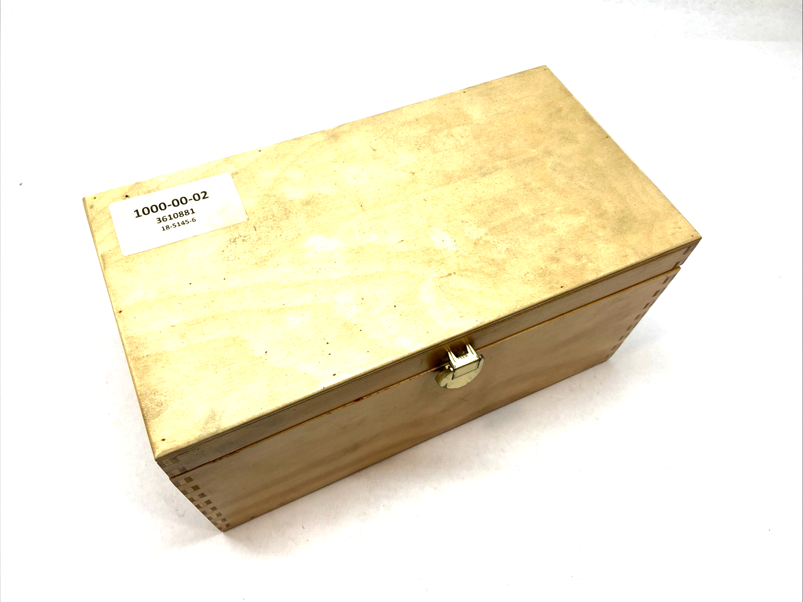 1000-00-02 Lathe Turning Tool Holder 18-5145-06 w/ Wooden Case - Maverick Industrial Sales