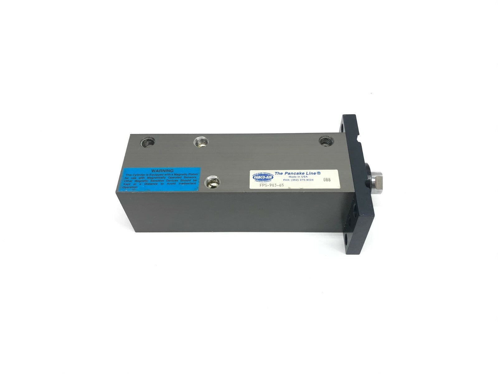 Fabco-Air FPS-903-65 The Pancake Line Pneumatic Cylinder - Maverick Industrial Sales