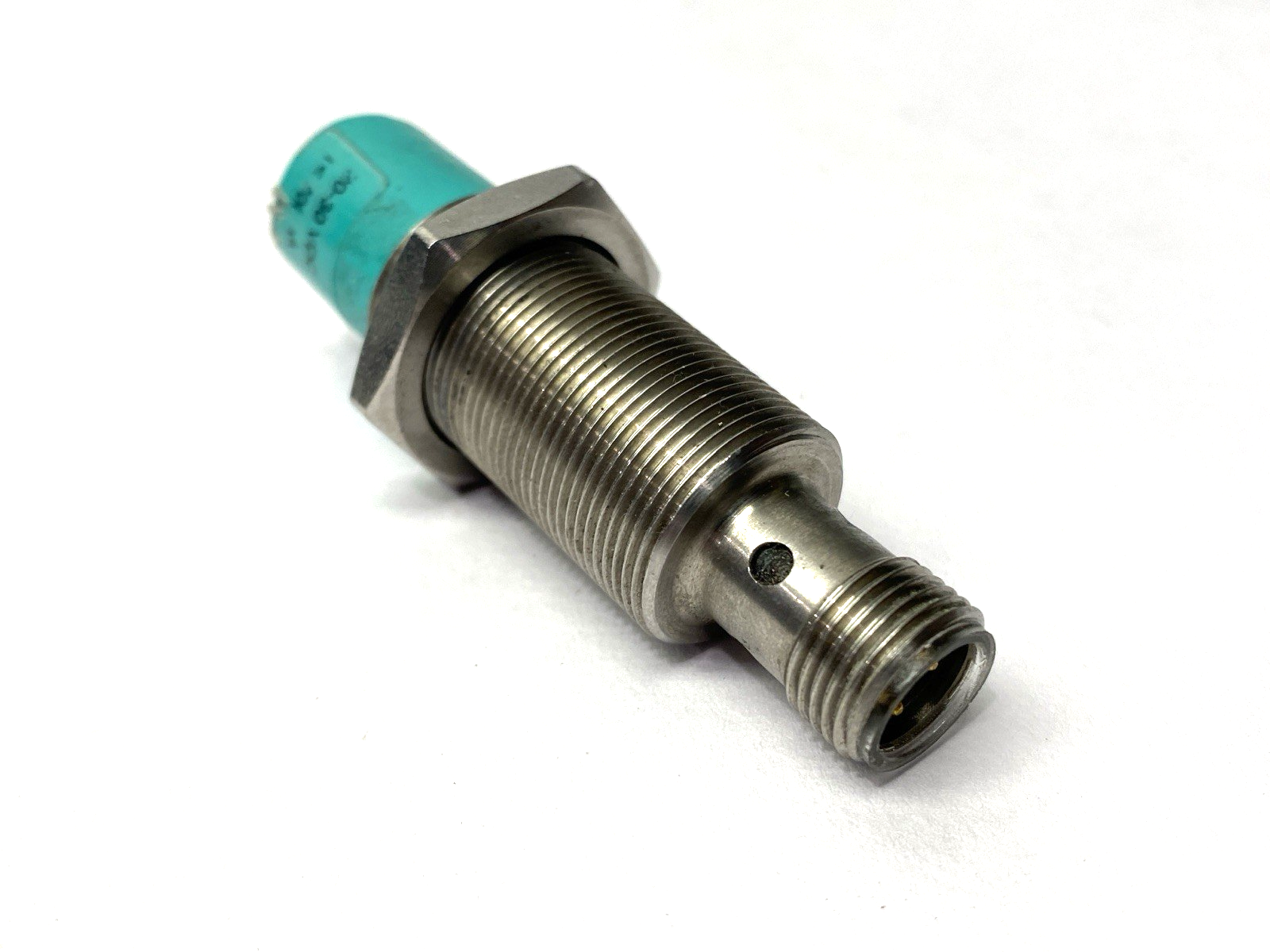 Pepperl+Fuchs IPH-18GM-V1 RFID Read/Write Head M18 121115 MISSING HEX NUT - Maverick Industrial Sales