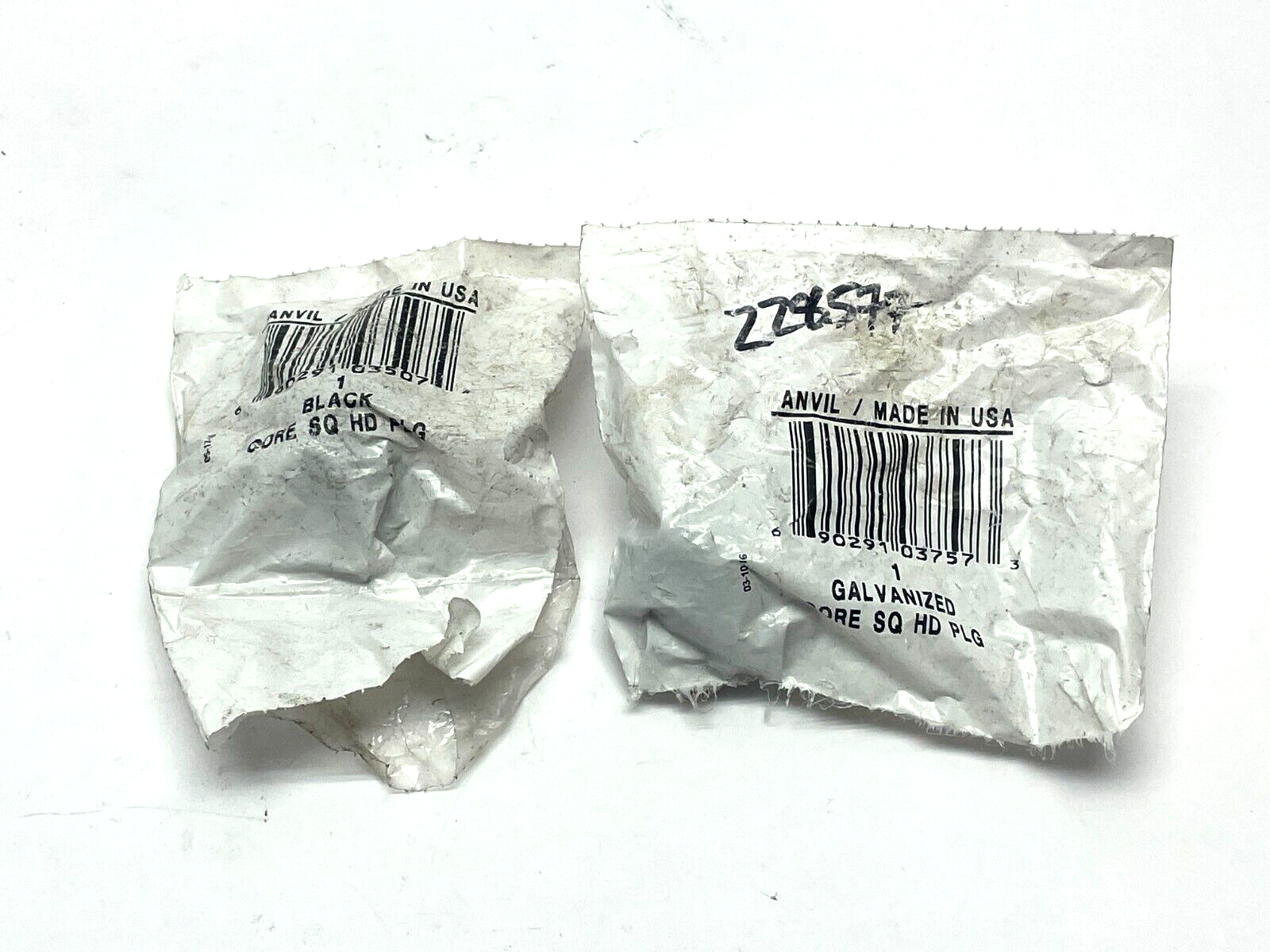 Anvil 8700159950 Galvanized Plug 1" LOT OF 2 - Maverick Industrial Sales