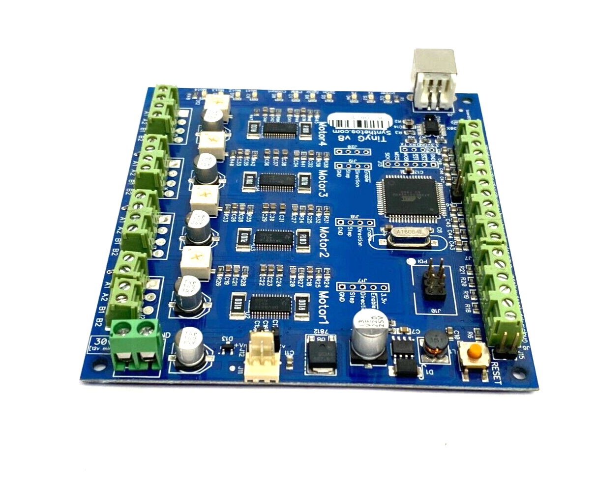 Synthetos 81-0615 TinyG v8 Quadruple Motor Control Card board131v8h - Maverick Industrial Sales