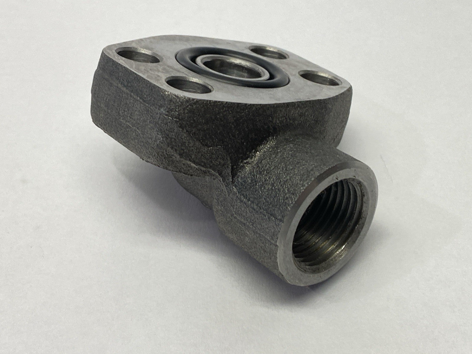 1/2" NPT SAE 90 Degree Elbow Flange - Maverick Industrial Sales