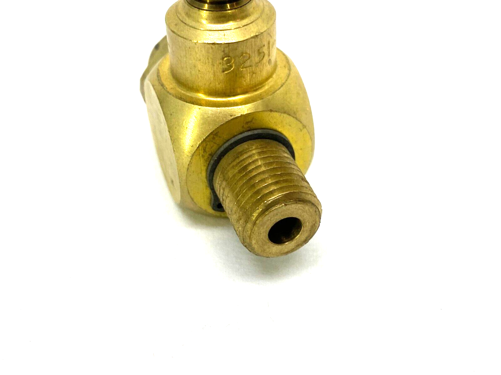 Parker 3251-2525 Brass Flow Control Valve 1/4" Tube 1/4" NPT Thread 32512525 - Maverick Industrial Sales