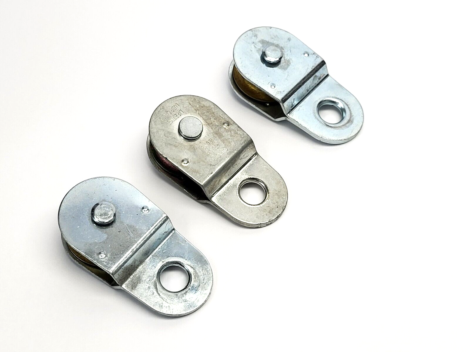 Lifetime Lubricated 1-1/2" Swivel Pulley 420lb Carrying Capacity LOT OF 3 - Maverick Industrial Sales