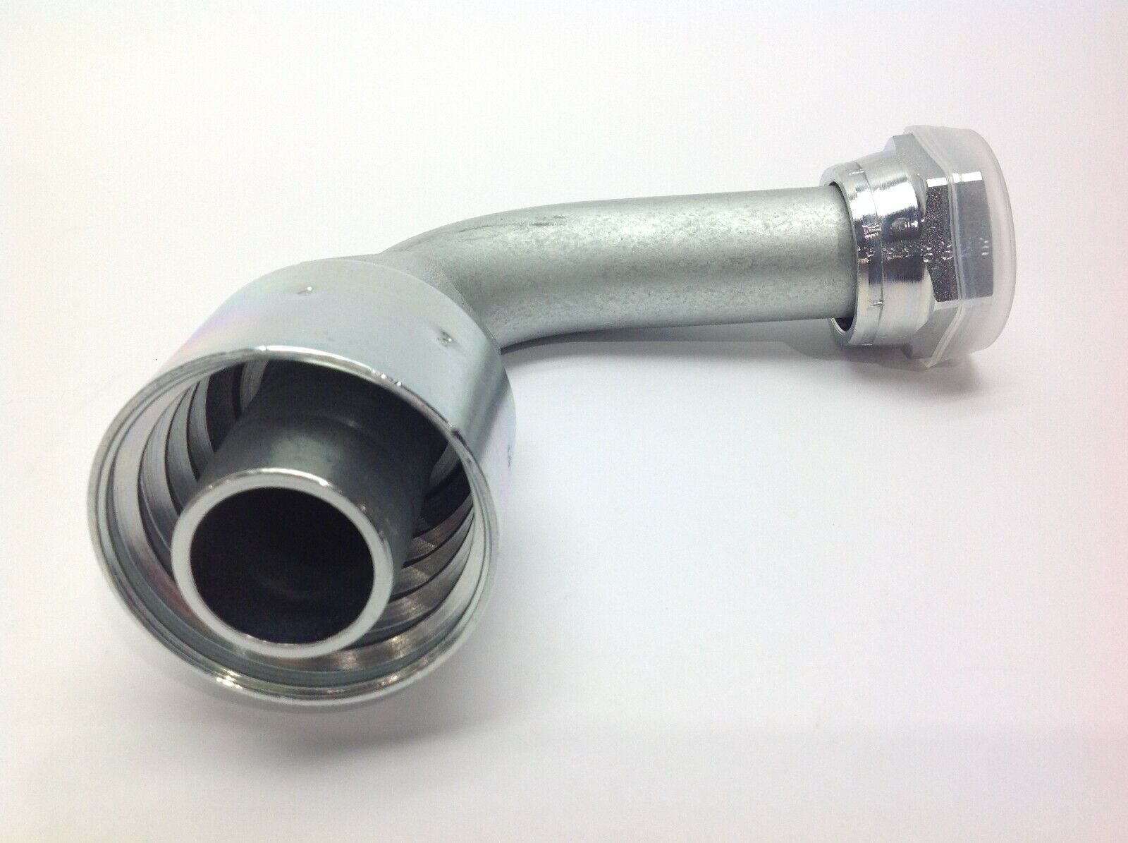 Parker 1J143-20-20 Seal-Lok 43 Series Crimp Style Fitting 90 Degree Swivel - Maverick Industrial Sales
