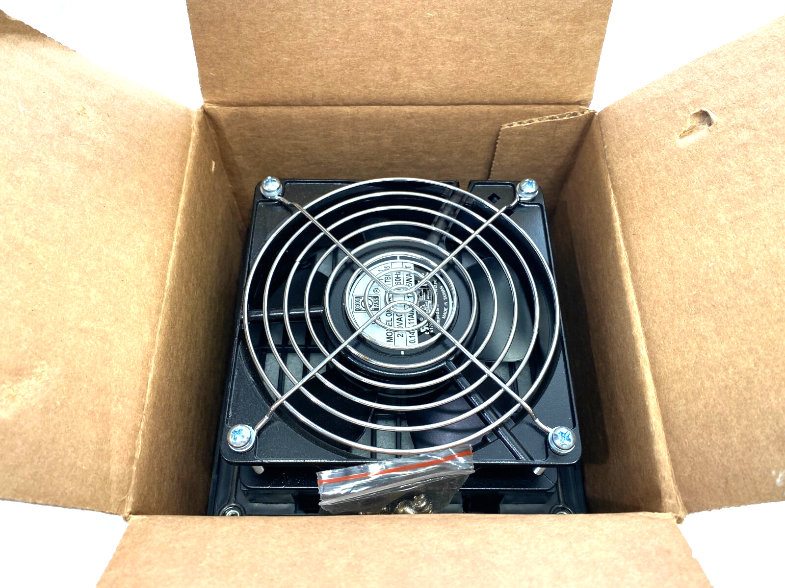 Orion Fans OA109LFG221T Snap-On Louvered Filter Exhaust Fan 148.5 x 148.5mm - Maverick Industrial Sales