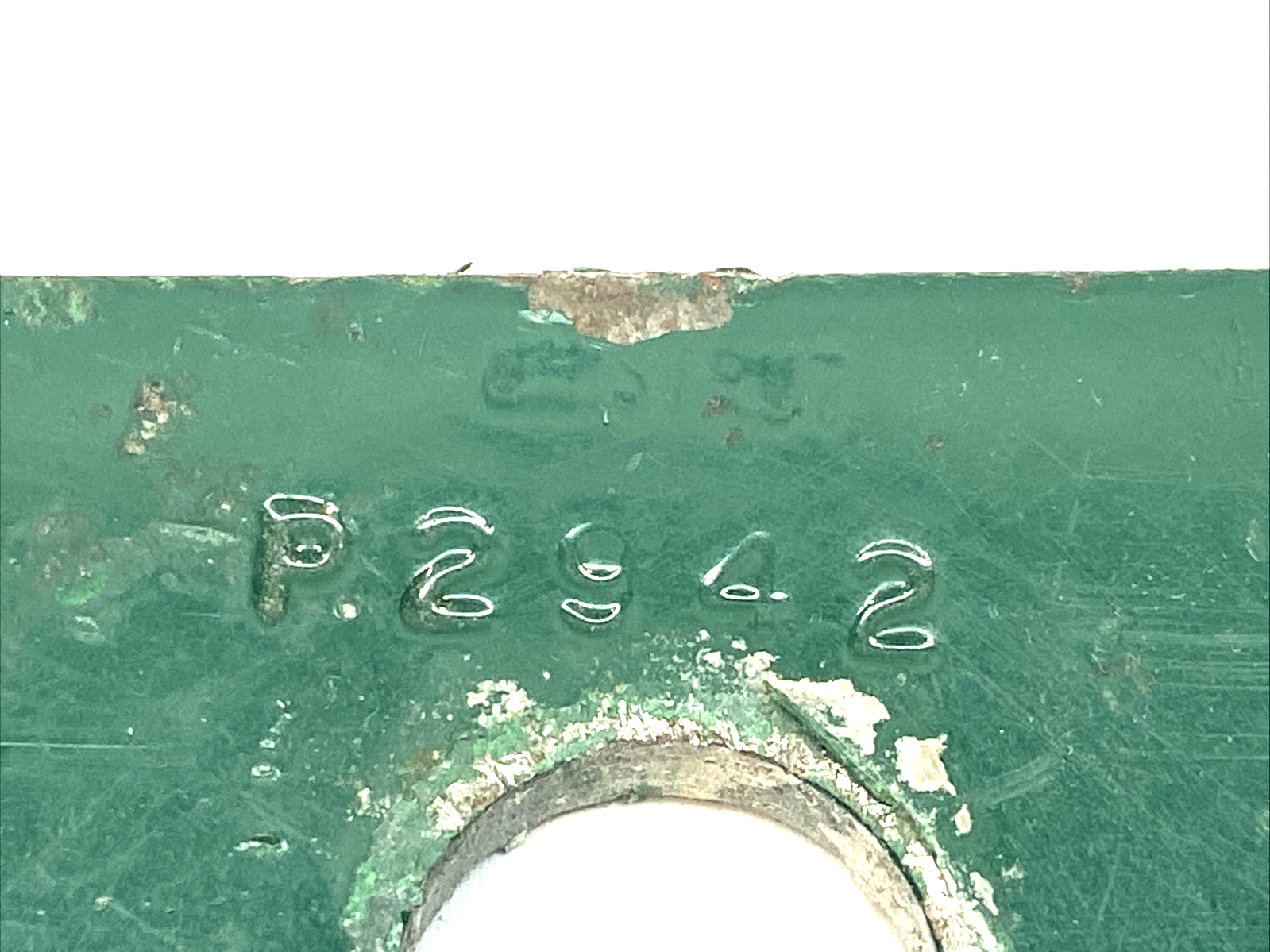 Unistrut P2942 Green Post Base 1-5/8" Channel 6" x 4" Plate - Maverick Industrial Sales
