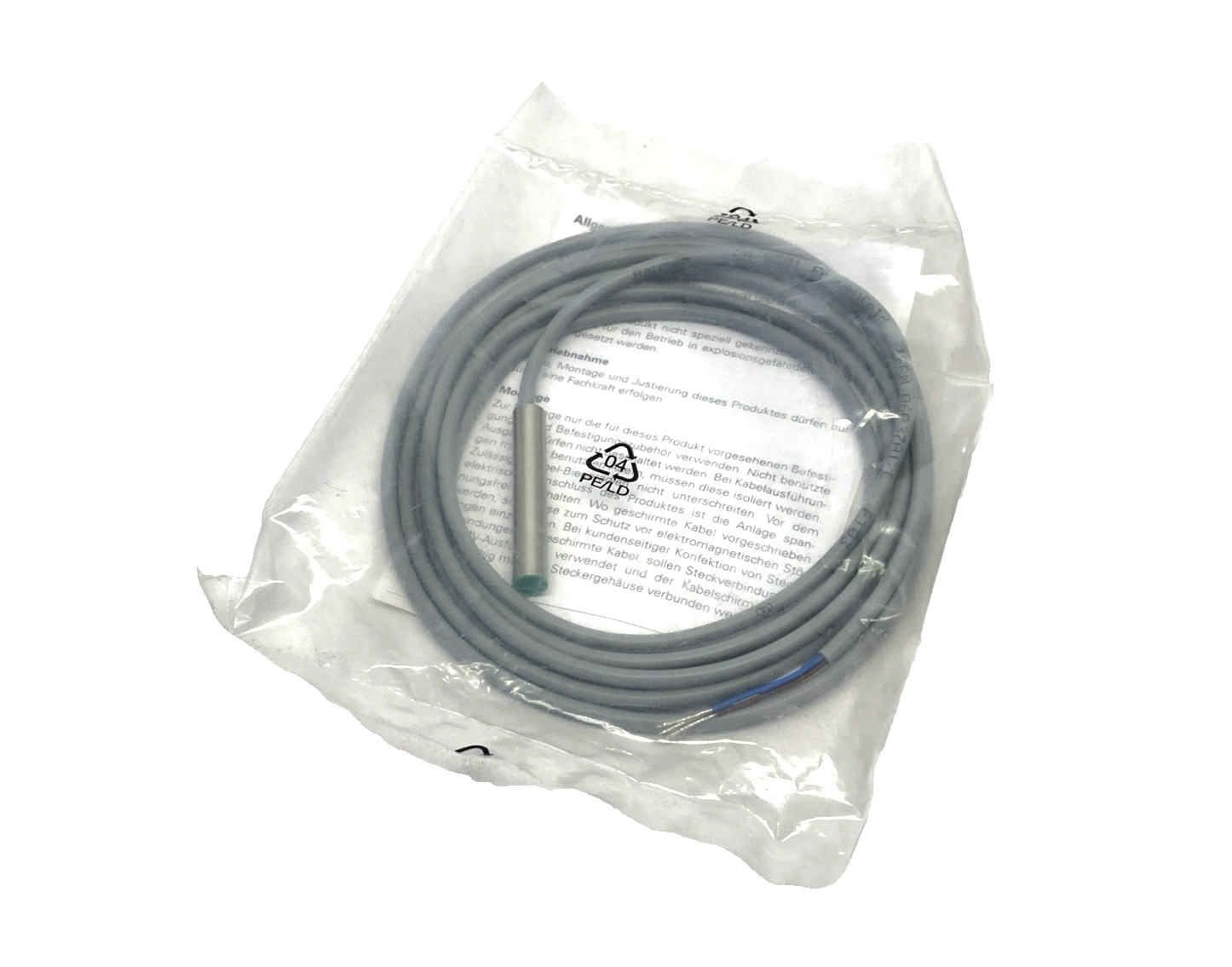 Baumer IFRM 06P37A1/L Miniature Inductive Sensor 6.5x40mm 2m Cable, 10142015 - Maverick Industrial Sales