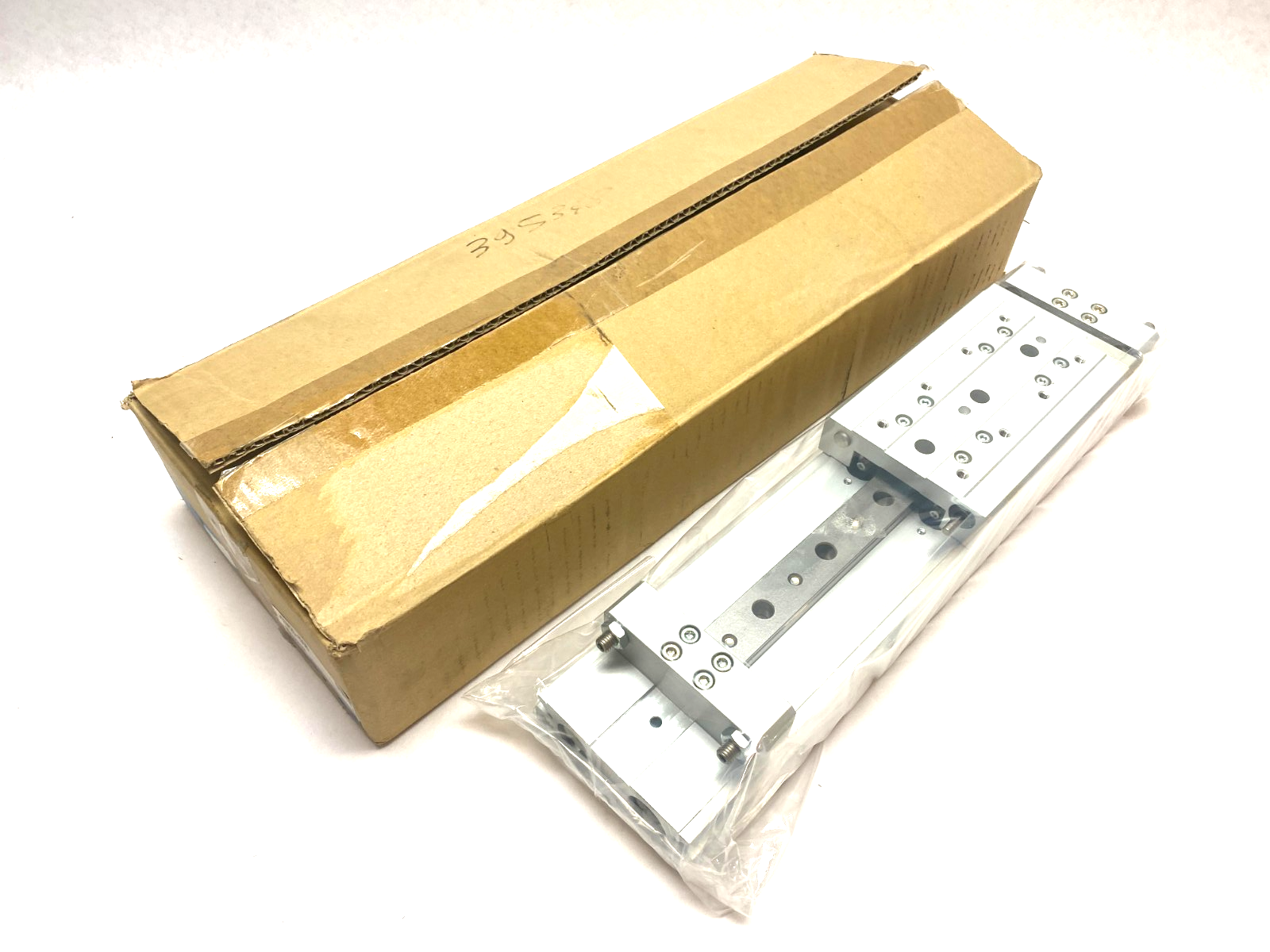 SMC MXW20-150B Guided Cylinder Slide Table 150mm Stroke - Maverick Industrial Sales