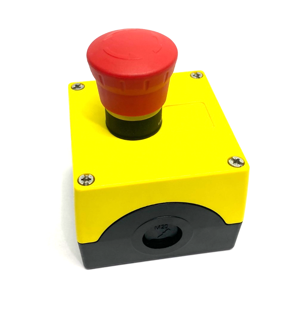 Siemens 3SU1801-0NZ00 K0Y SIRIUS ACT Plastic Emergency Stop Housing Enclosure - Maverick Industrial Sales