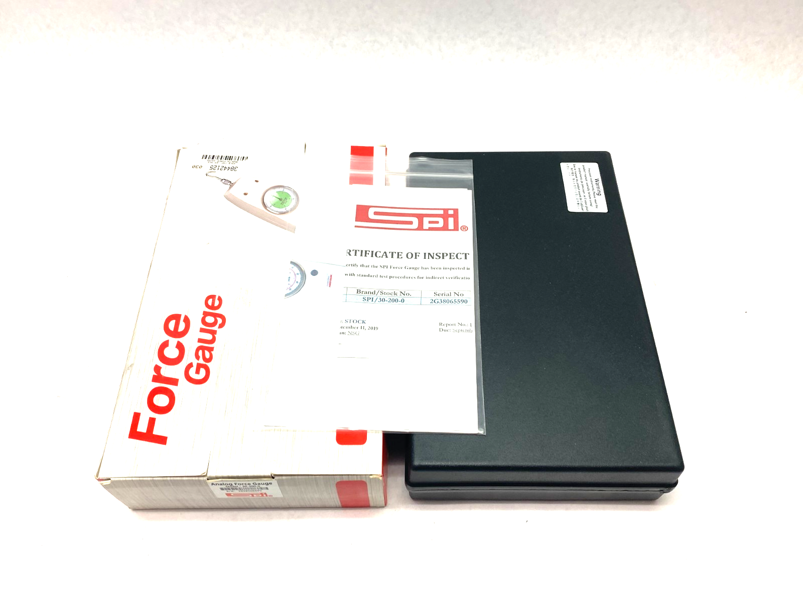 Spi 30-200-0 Analog Mechanical Force Gauge 45lb/22.67kg - Maverick Industrial Sales
