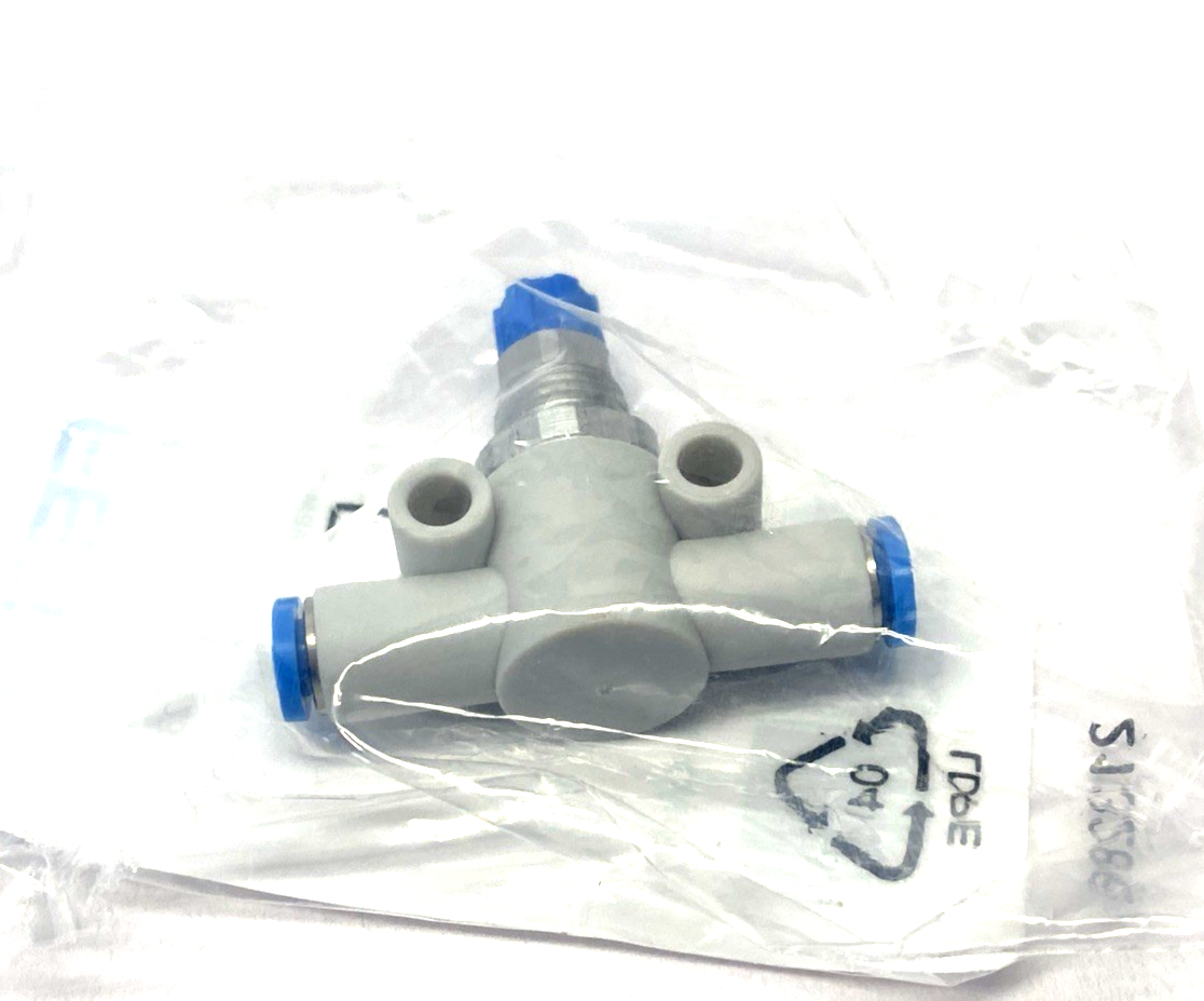 Festo GR-QS-4 One-Way Pneumatic Flow Control Valve 4mm Tube O.D. 193967 - Maverick Industrial Sales
