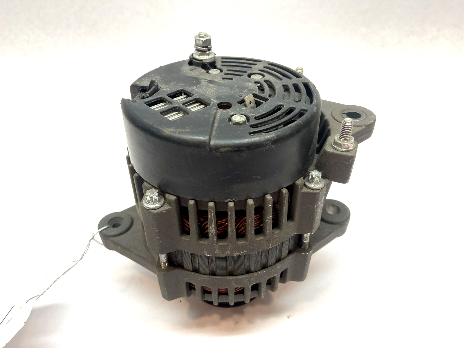 19020609 | Delco Remy 7SI 12V 70A Alternator J180 Hinge Mount - Used - Maverick Industrial Sales