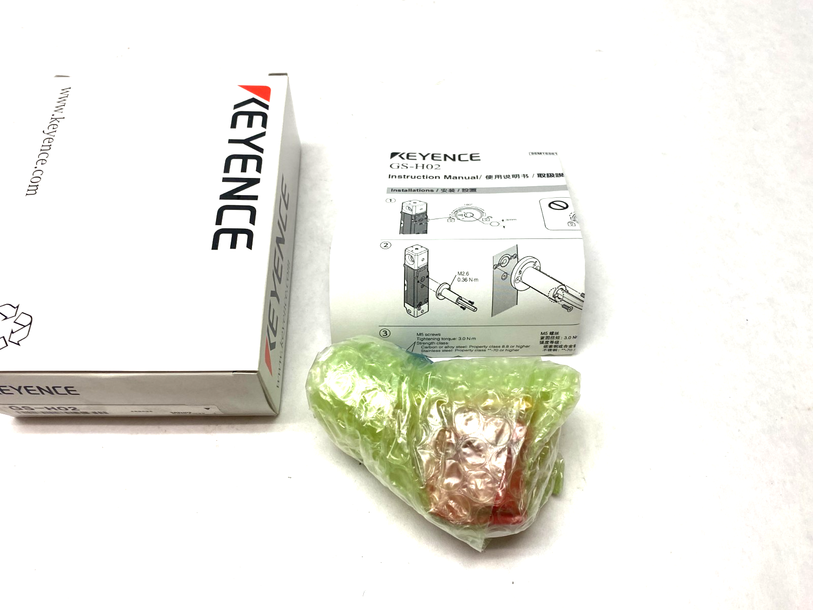 Keyence GS-H02 Safety Interlock Escape Release - New - Maverick Industrial Sales