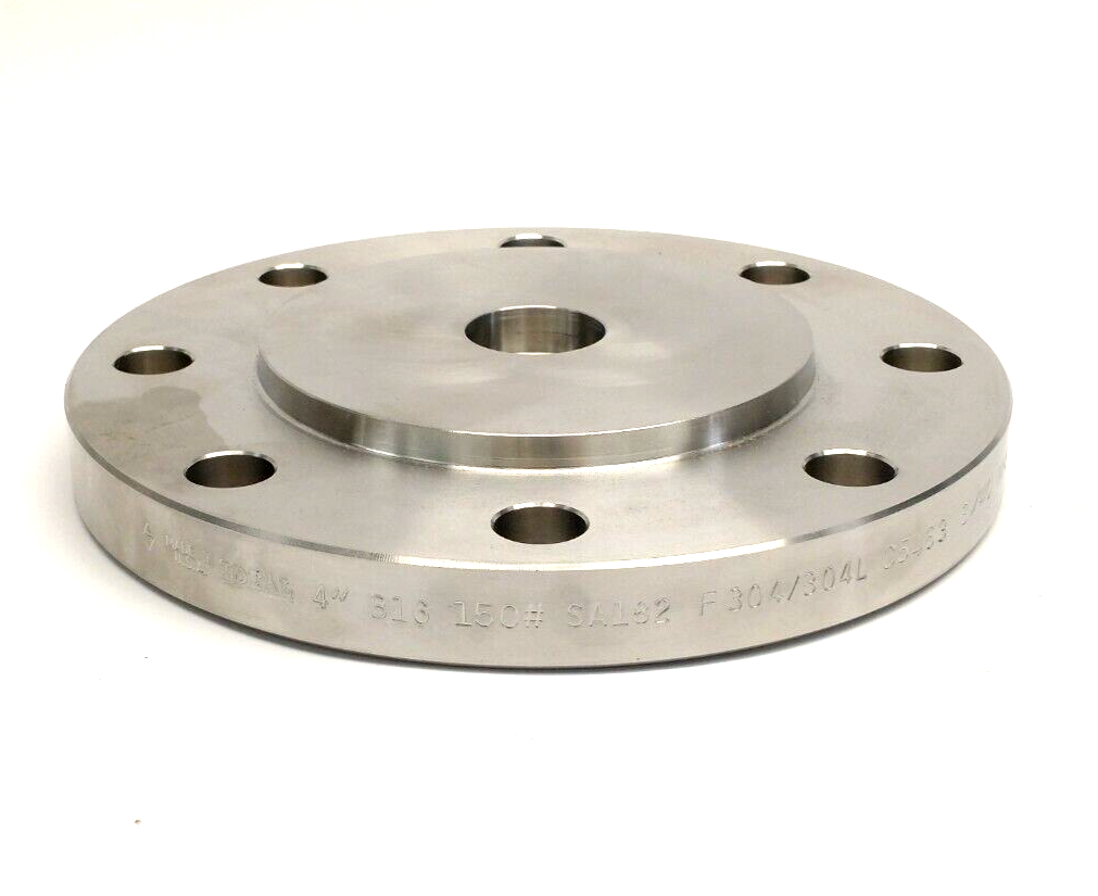 IDEAL 4" Reducing Pipe Flange RF w/ 1" Socket Weld Bore B16 150# SA182 F304/304L - Maverick Industrial Sales