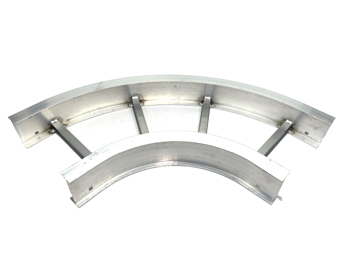 Eaton 4A-12-90HB12 B-Line 90 Deg. Bend Cable Tray 4" H x 21.0625" L x 12" W - Maverick Industrial Sales