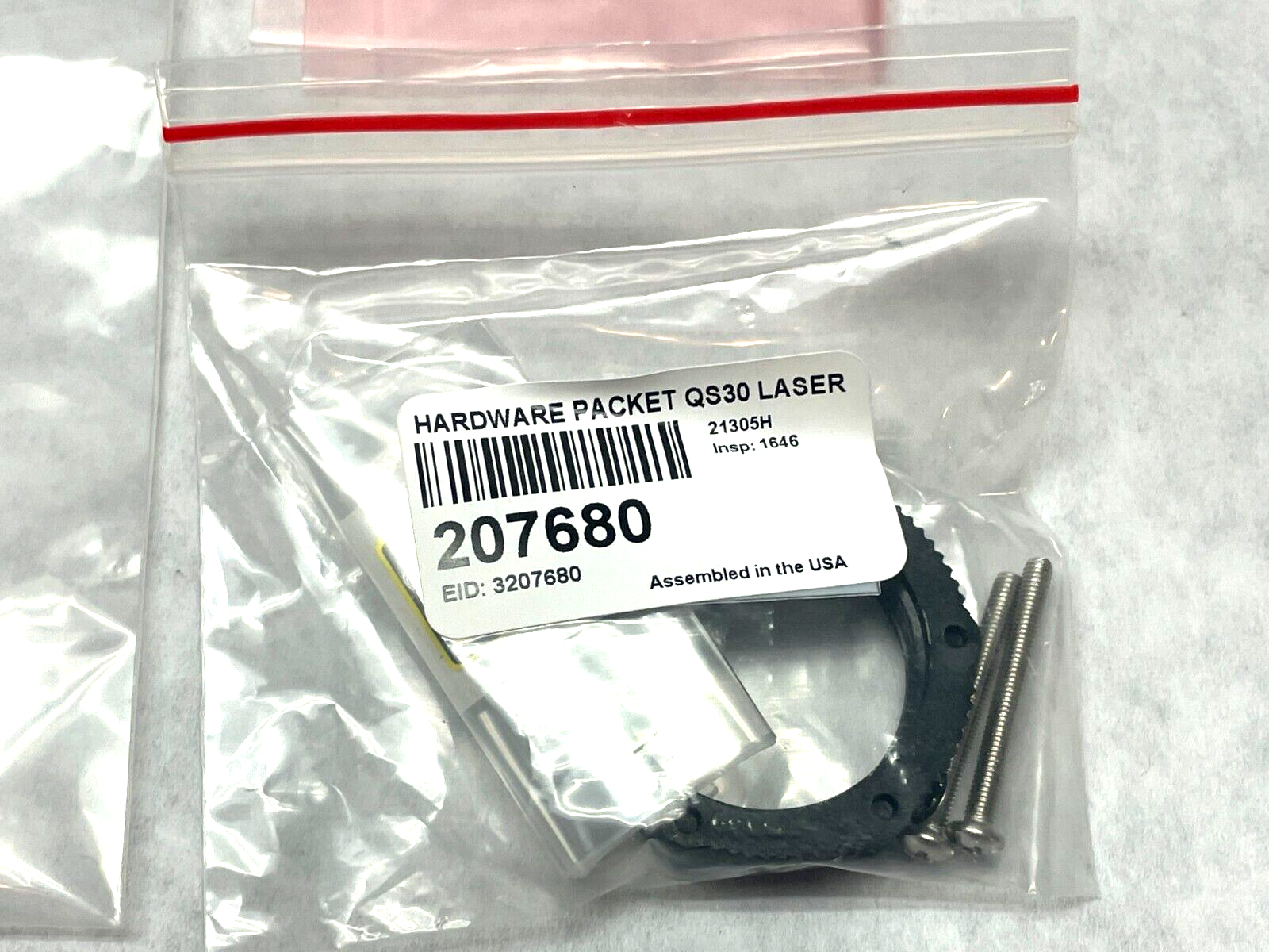 Banner 207682 Hardware Packet for QS30 Laser w/ Reflector Strip - Maverick Industrial Sales