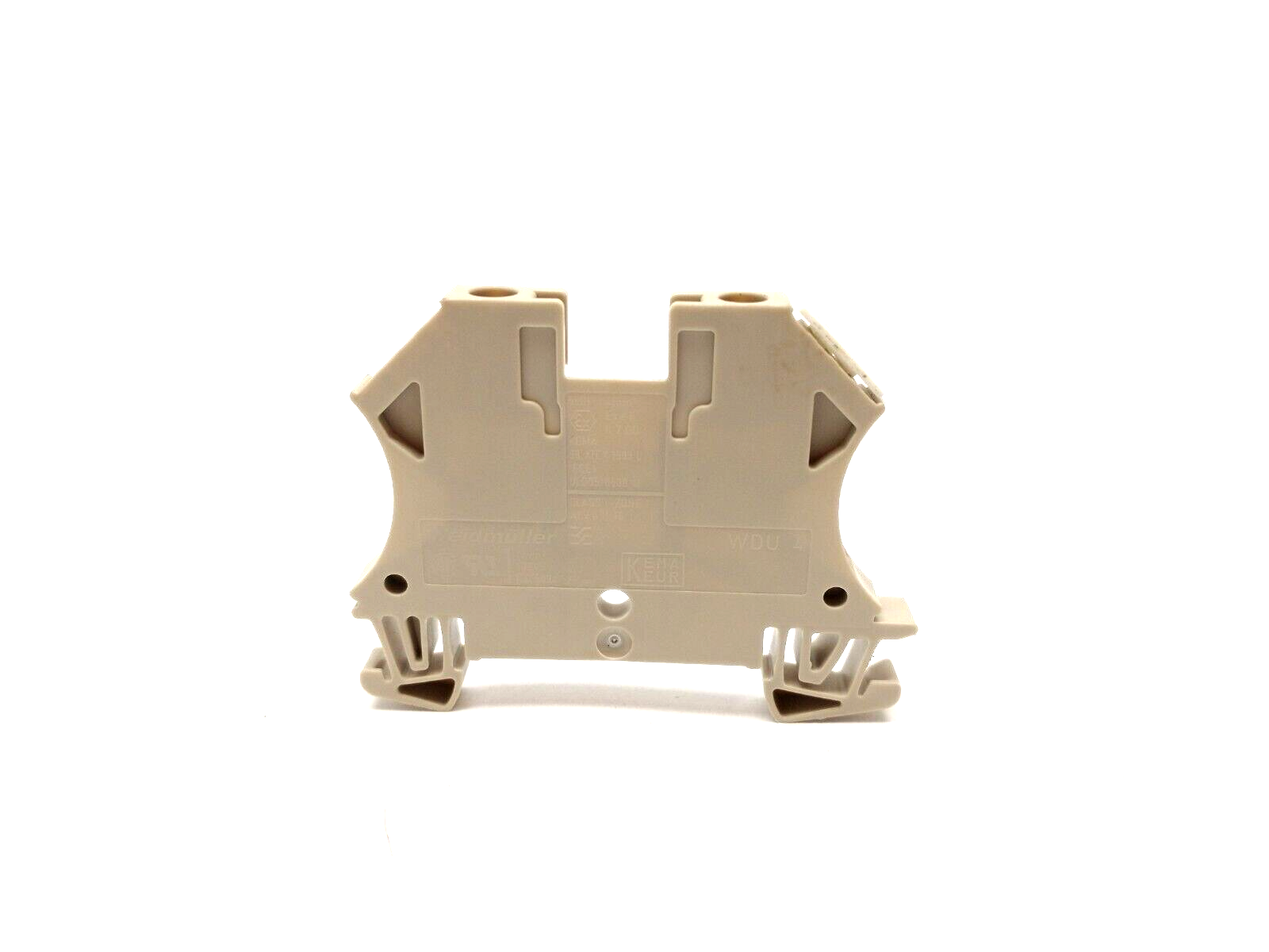 Weidmuller 1020100000 Feed-Through Terminal Block 4mm, Beige, WDU 4 LOT OF 10 - Maverick Industrial Sales